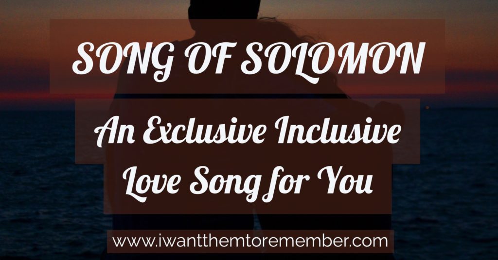 song of Solomon love song