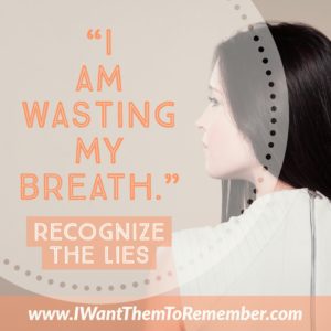 God's Word silence lies