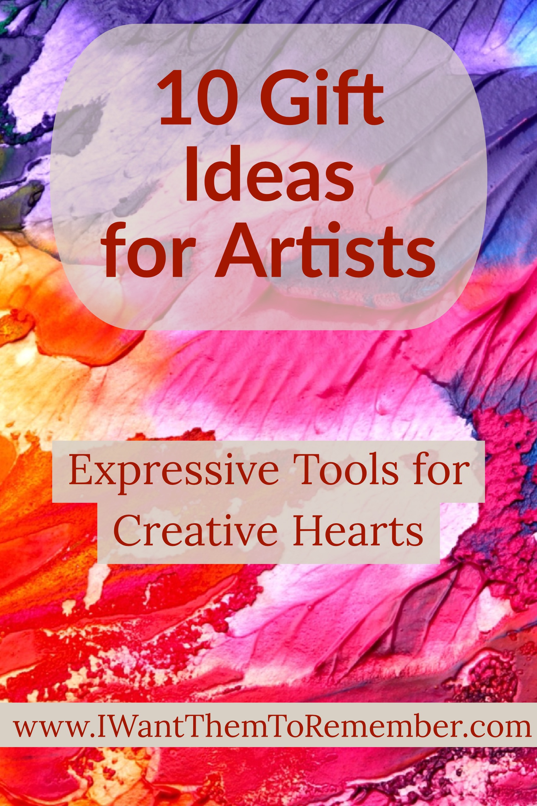 gift ideas for artists