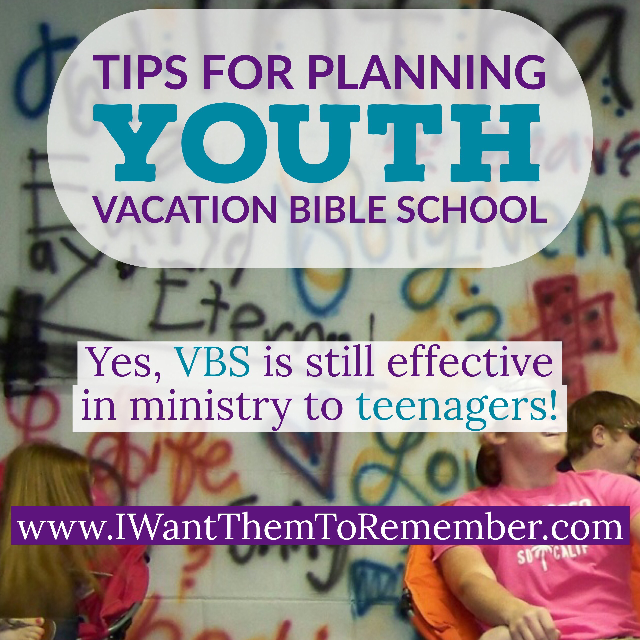 Tips for Planning Youth Vacation Bible School