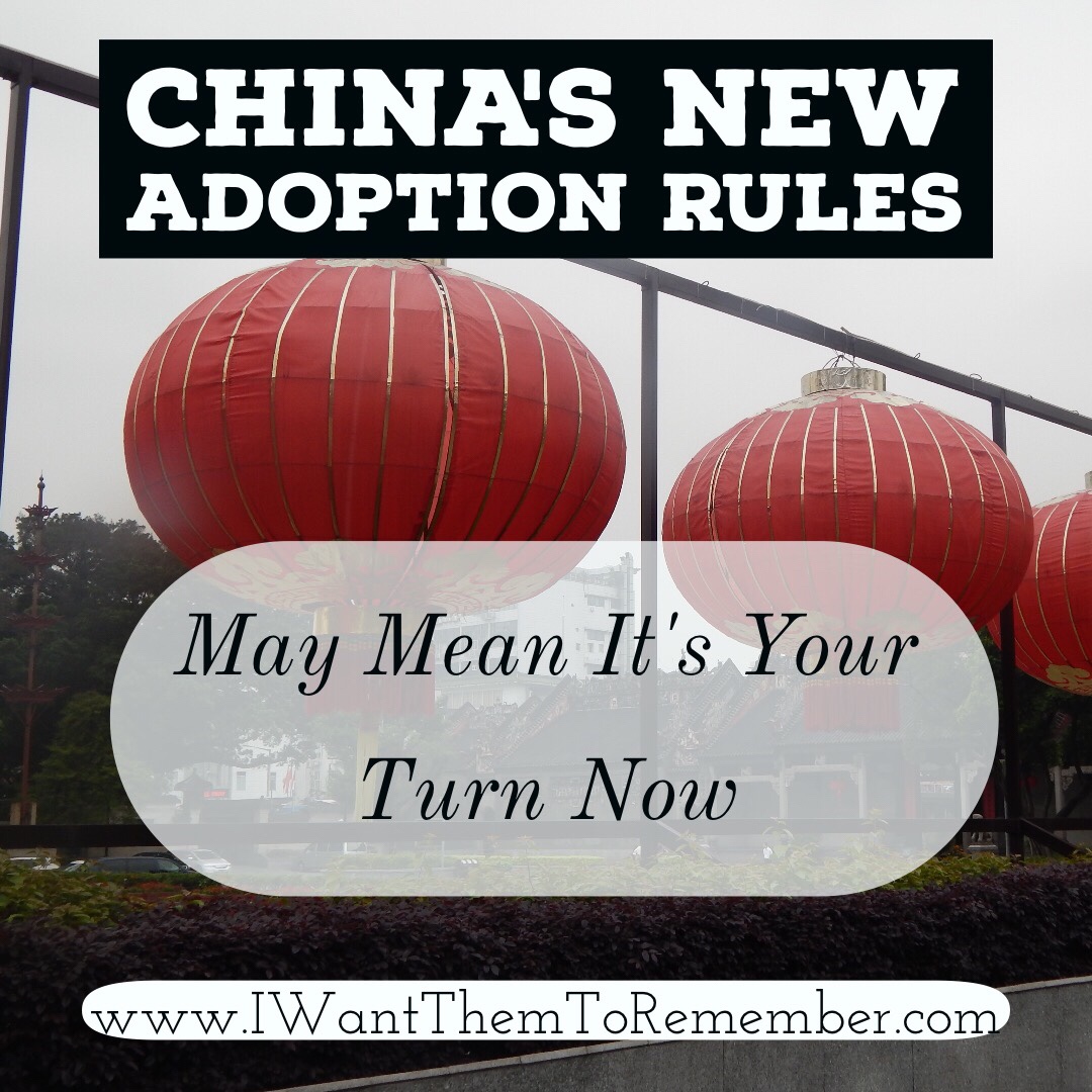 China’s New Adoption Rules May Mean It’s Your Turn
