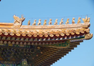 Roof architecture, China adoption Travel