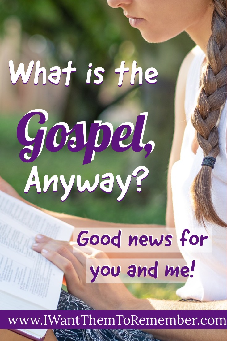 the gospel What is the gospel? girl holding Bible