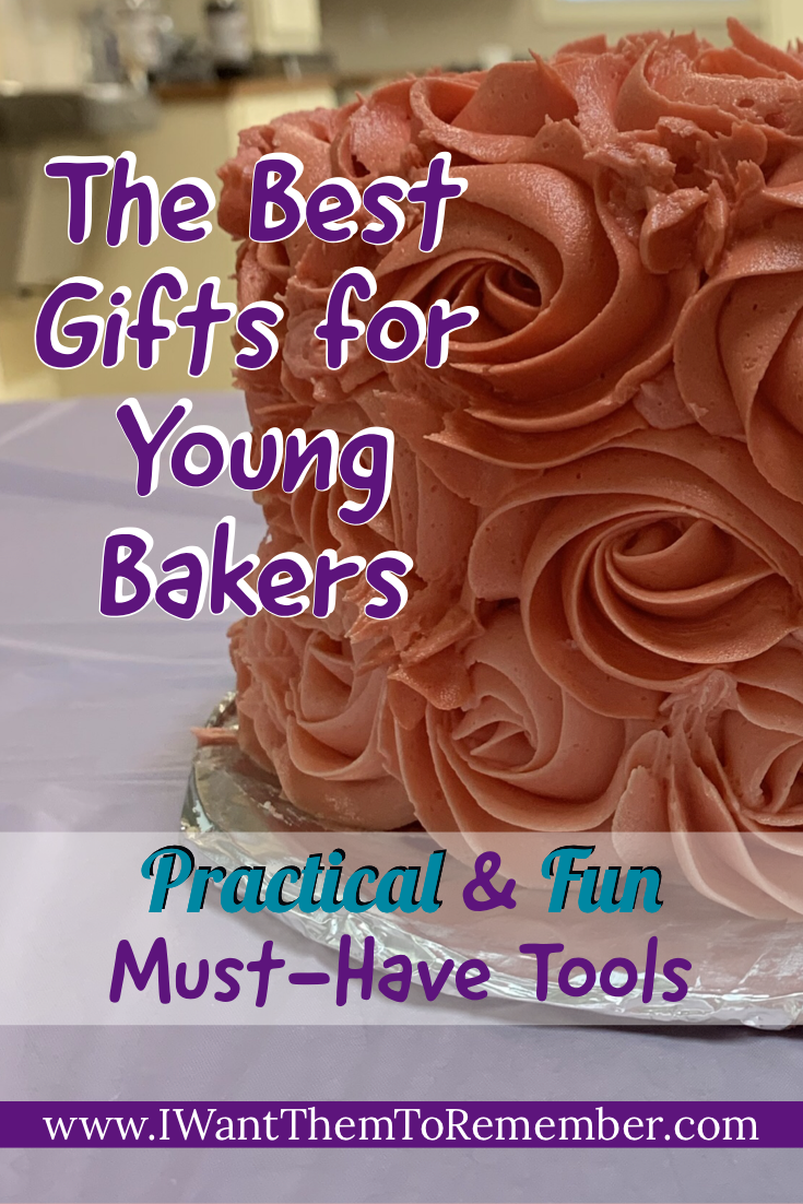 best gifts for bakers over rosette cake