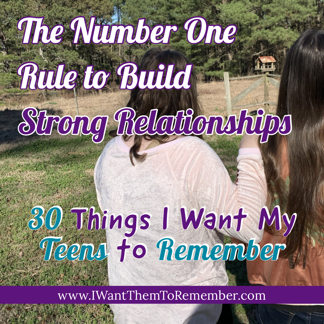 The Number One Rule to Build Strong Relationships