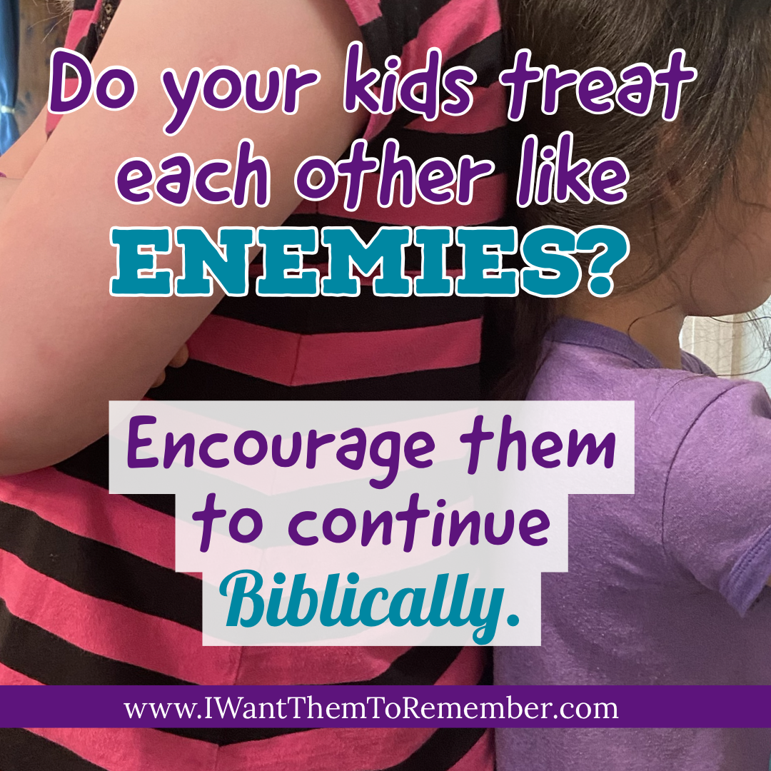 What to Do When Your Kids Act Like Enemies- Let Them