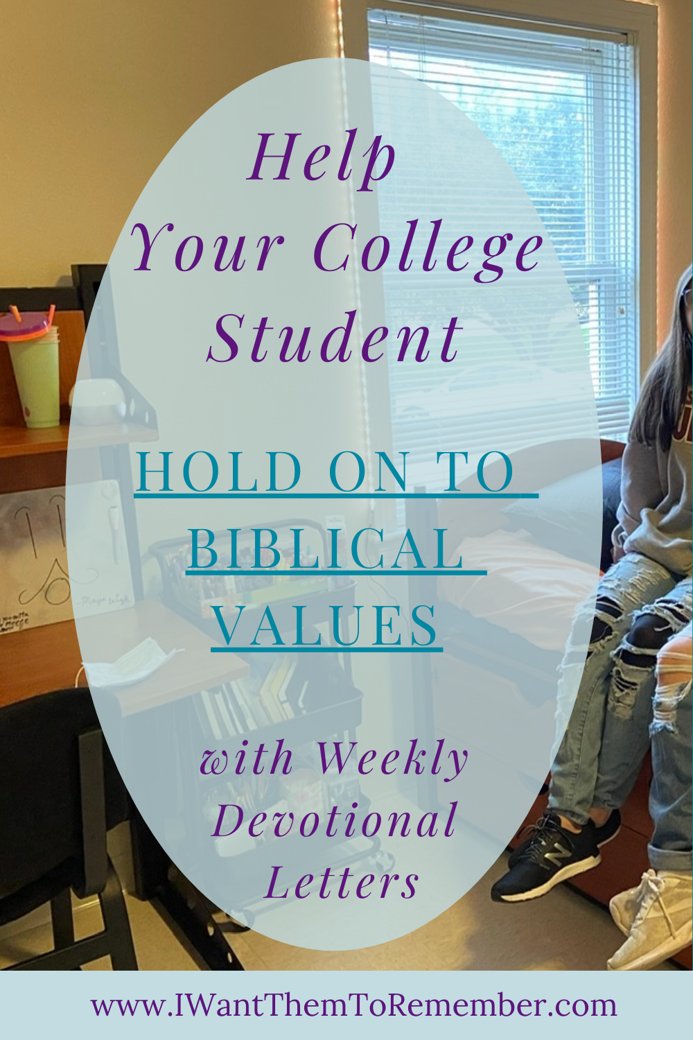 college dorm room with how to help your college student keep biblical values