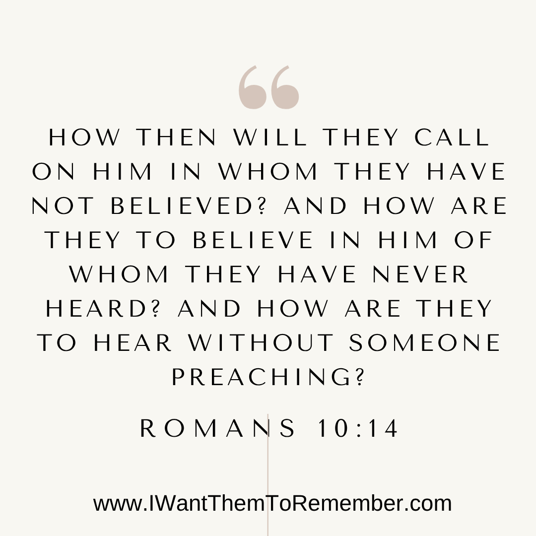 Romans 10:14